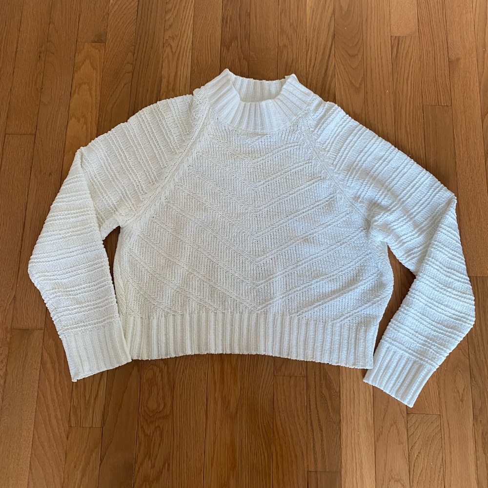 white sweater!